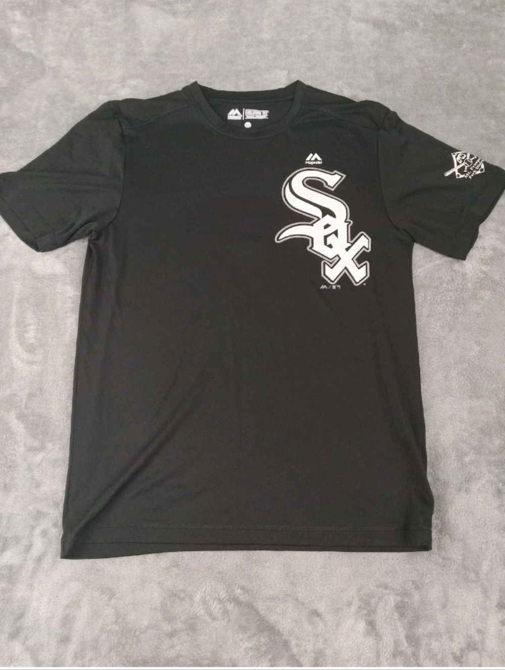 Majestic Chicago White Sox  #1  T-Shirt  Black  MLB Size Small